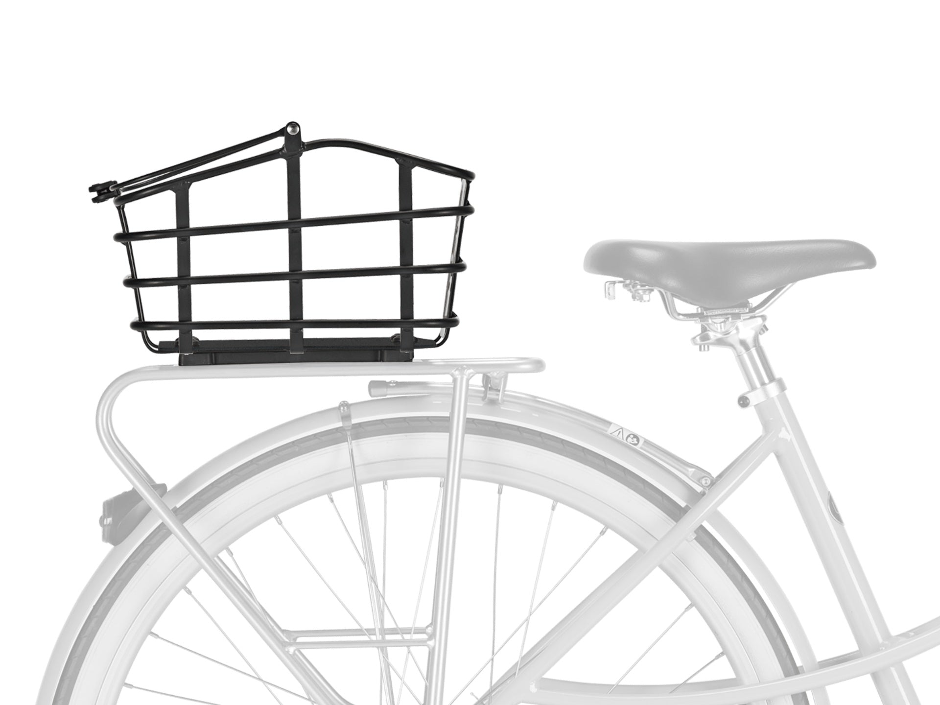 Electra Alloy Bike Basket Matte Black
