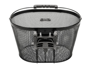 Electra Mesh QR Front Bike Basket Gloss Black