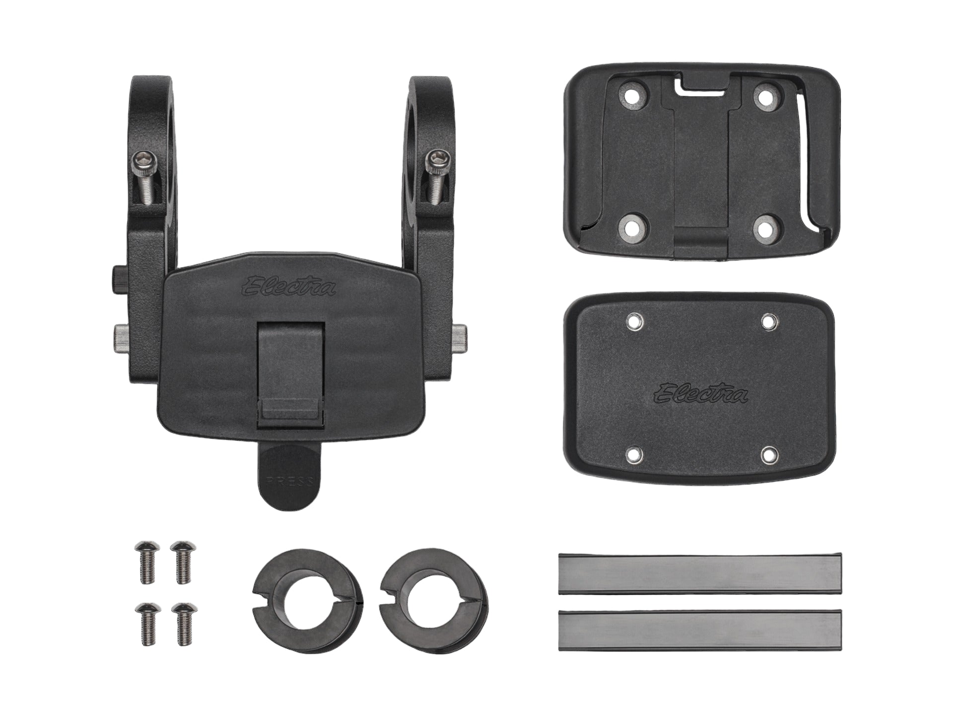 Electra Mesh QR Front Bike Basket Gloss Black