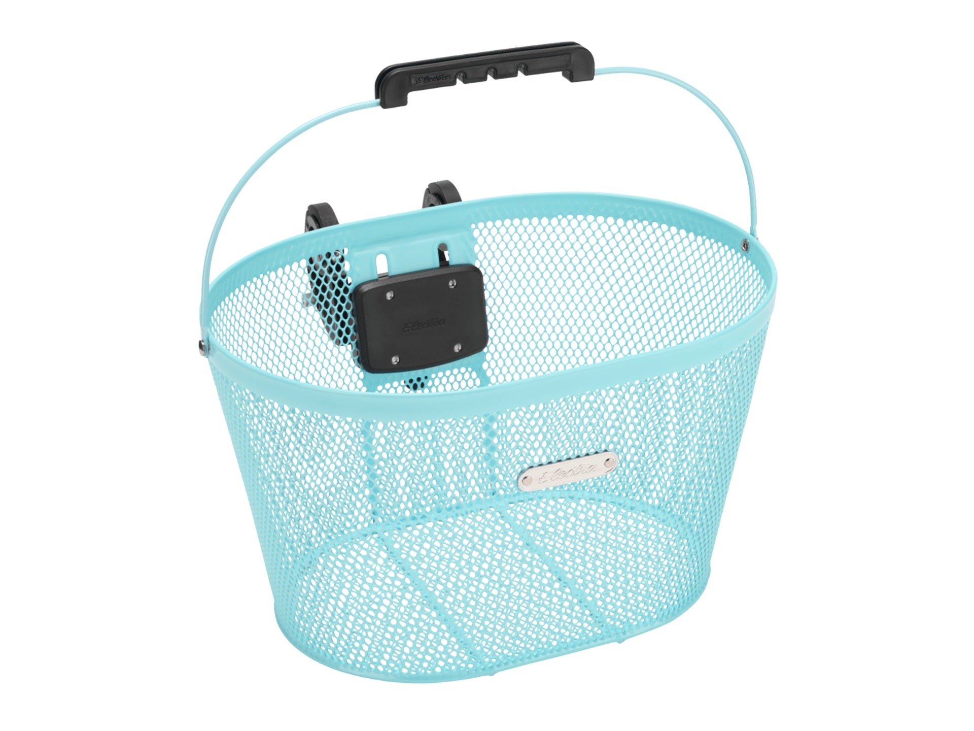 Electra Mesh QR Front Bike Basket gloss light blue
