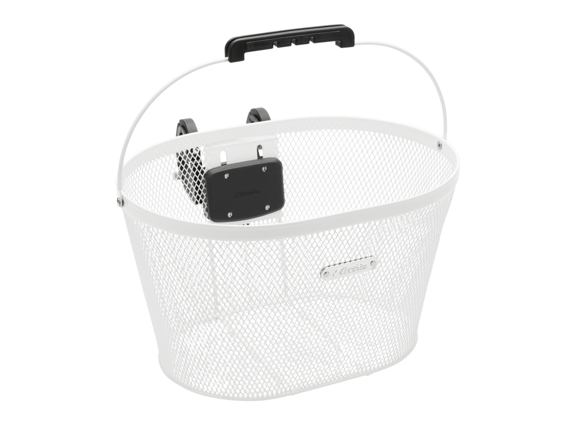Electra Mesh QR Front Bike Basket gloss white
