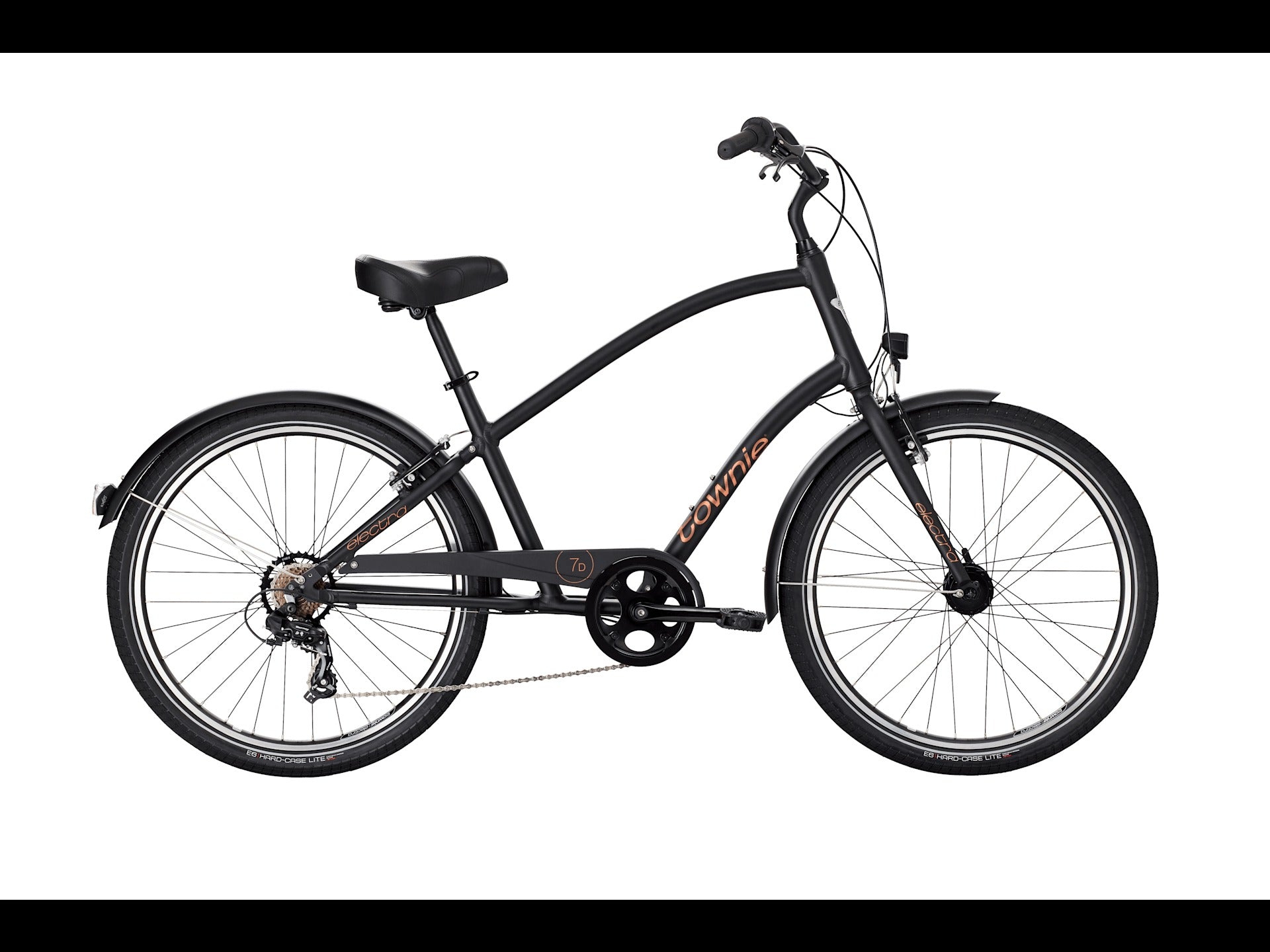 Electra Townie 7D EQ Step-Over Bike 2026 Matte Black