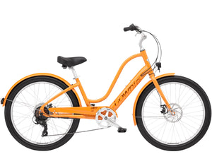 Electra Townie Go! 7D EQ Step-Thru Electric Bike 2025 mango