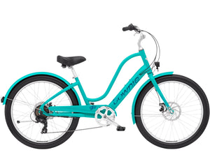 Electra Townie Go! 7D EQ Step-Thru Electric Bike 2025 tahiti blue