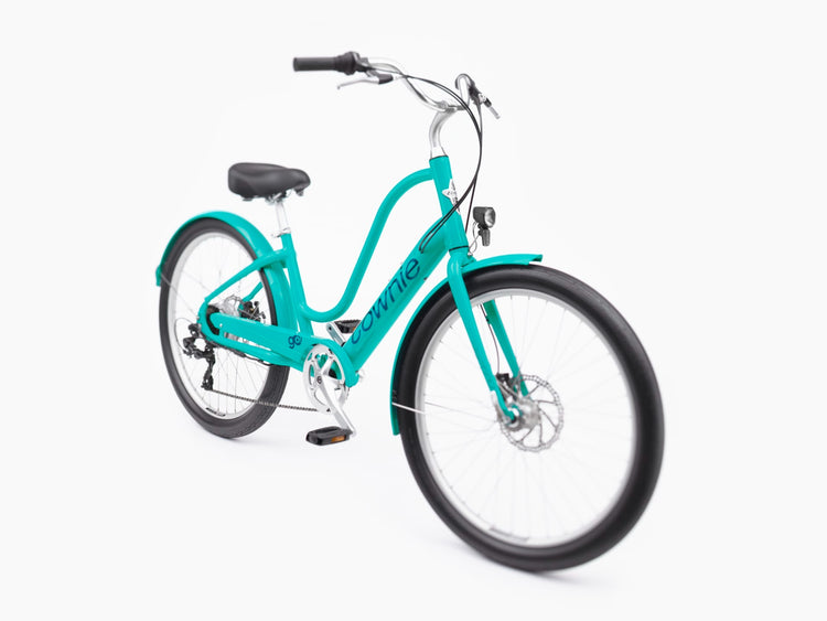 Electra Townie Go! 7D EQ Step-Thru Electric Bike 2025 tahiti blue