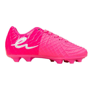 ELETTO Junior Lazzaro II Indoor Soccer Cleats Neon Pink/White