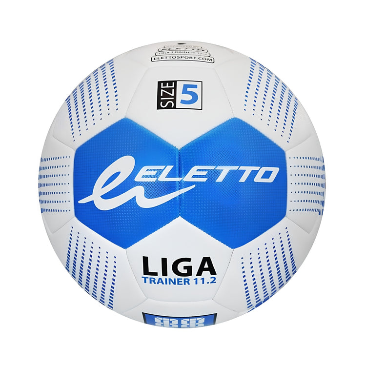 ELETTO Liga Trainer 11.2 Soccer Ball white/blue