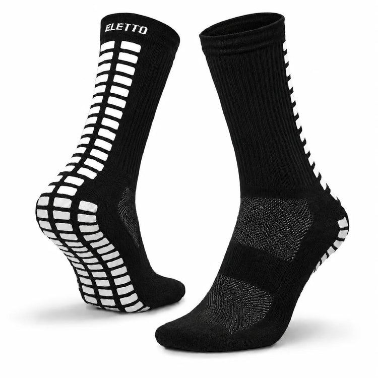 Eletto Senior Nitro Grip Elite Soccer Socks black/white