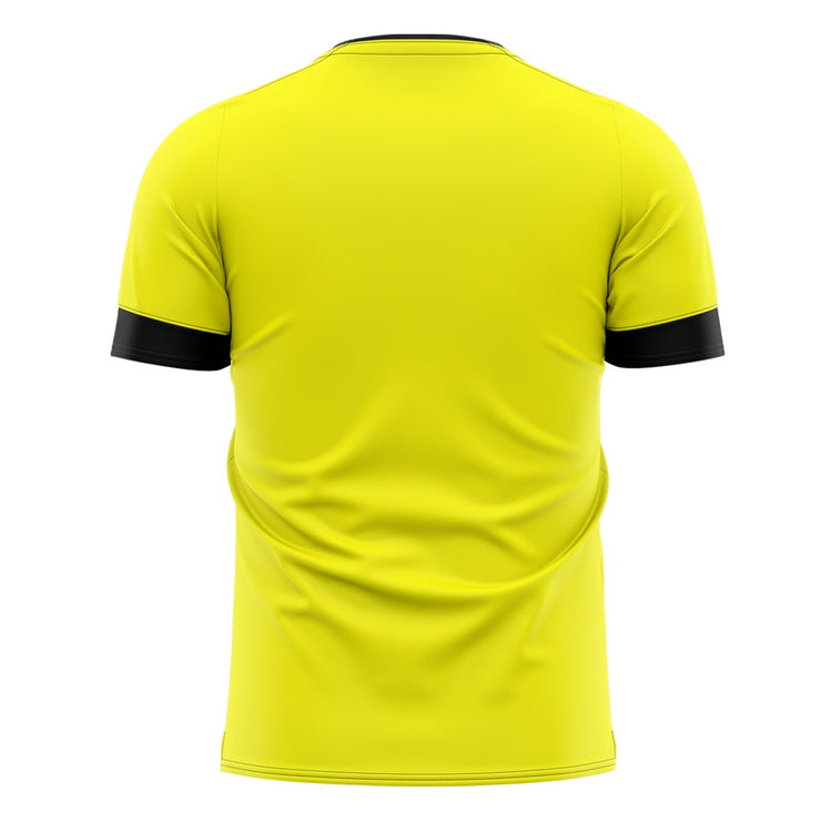 Eletto Senior Pitch Elite Soccer Referee Jersey neon yellow/black