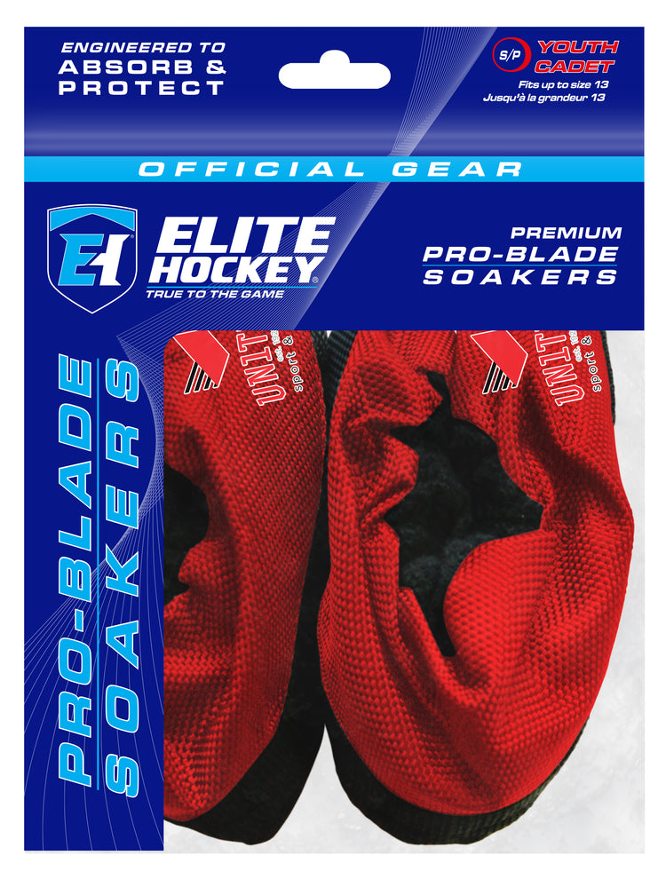 Icon Elite Youth United Soaker Hockey Skate Guard Red