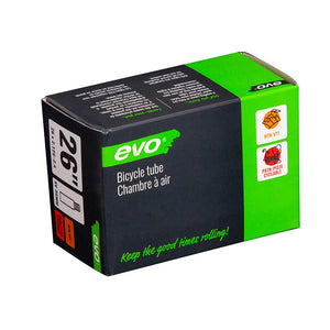 EVO 26" Standard Bike Tube 2.125-2.40" Schrader 48mm
