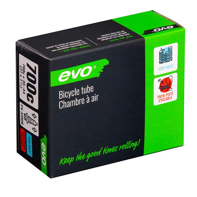 EVO 700C Standard Bike Tube 35-44mm Presta 48mm