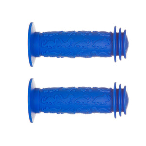 EVO Dinomitz Slip-On Bike Grips Blue