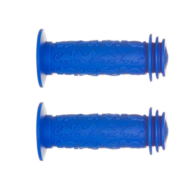 EVO Dinomitz Slip-On Bike Grips Blue
