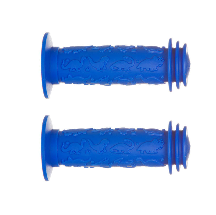 EVO Dinomitz Slip-On Bike Grips Blue