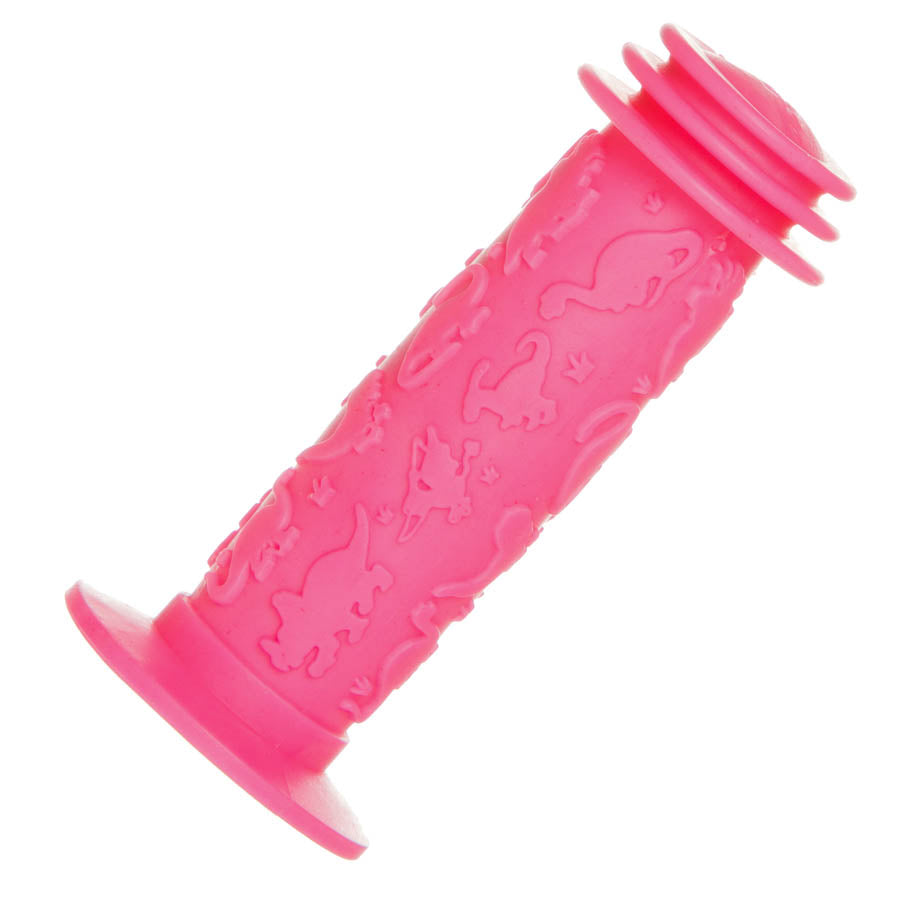 EVO Dinomitz Slip-On Bike Grips Pink