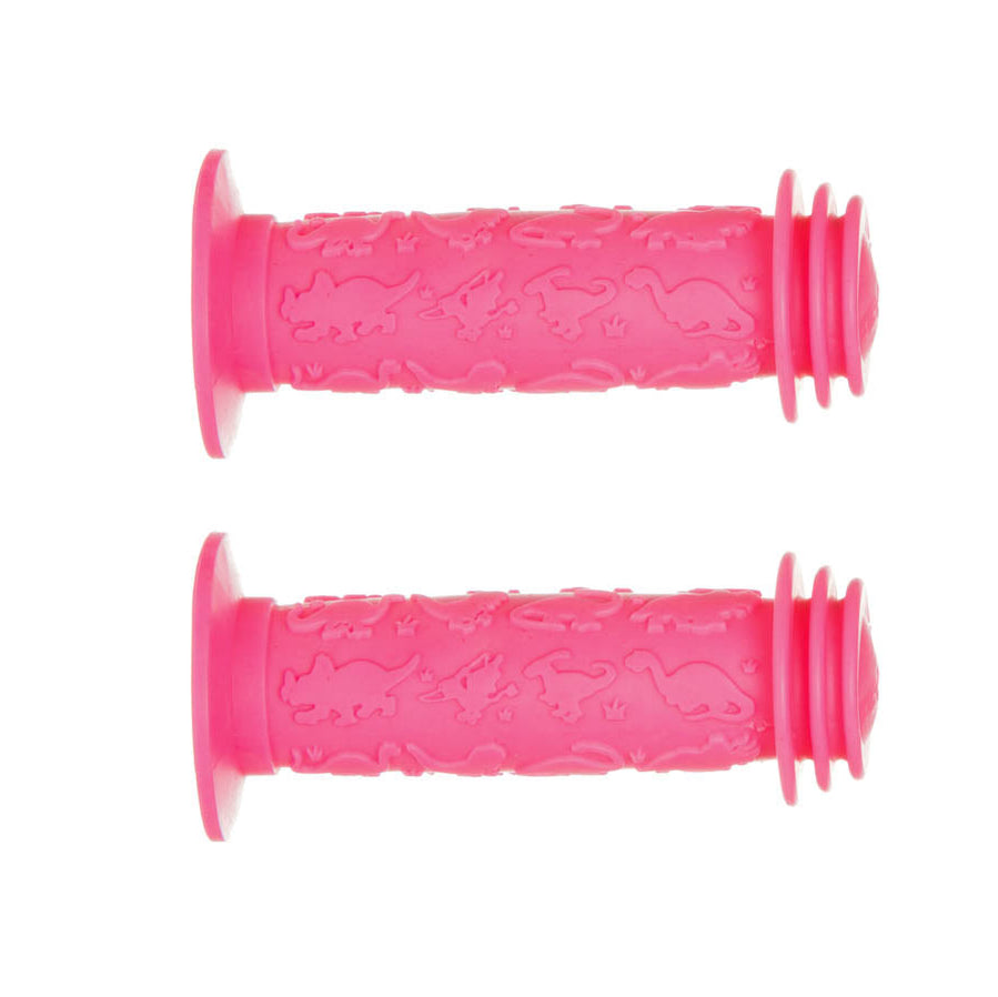 EVO Dinomitz Slip-On Bike Grips Pink