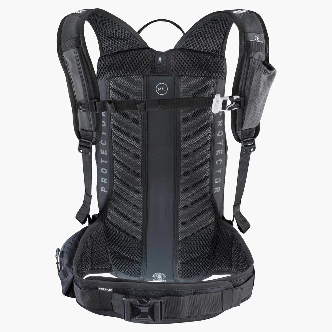 evoc FR Lite Race Protector Backpack grey