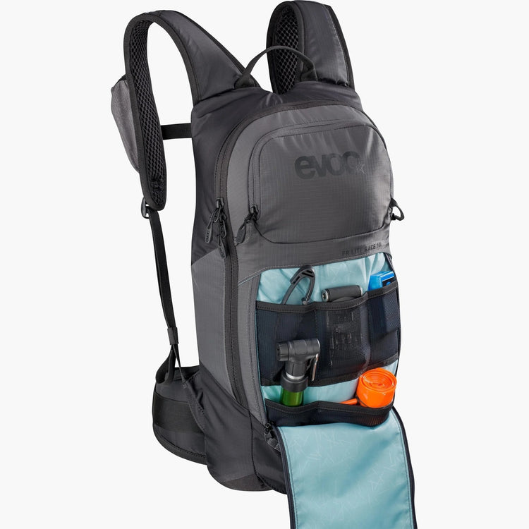 evoc FR Lite Race Protector Backpack grey