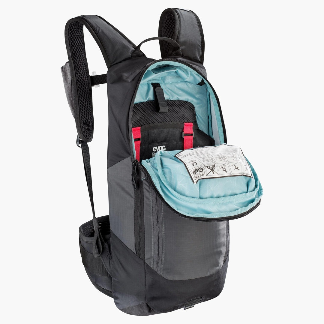 evoc FR Lite Race Protector Backpack grey