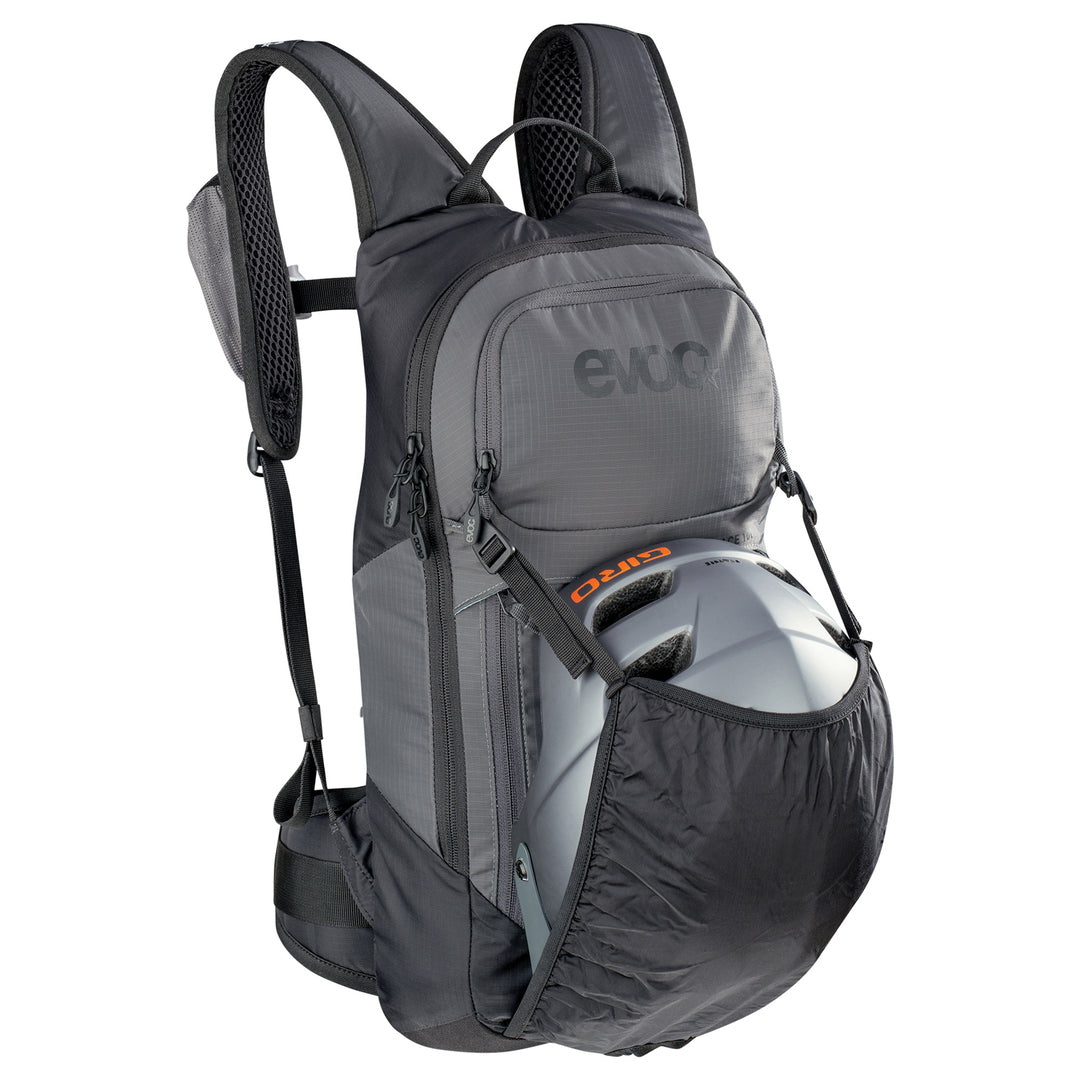 evoc FR Lite Race Protector Backpack grey