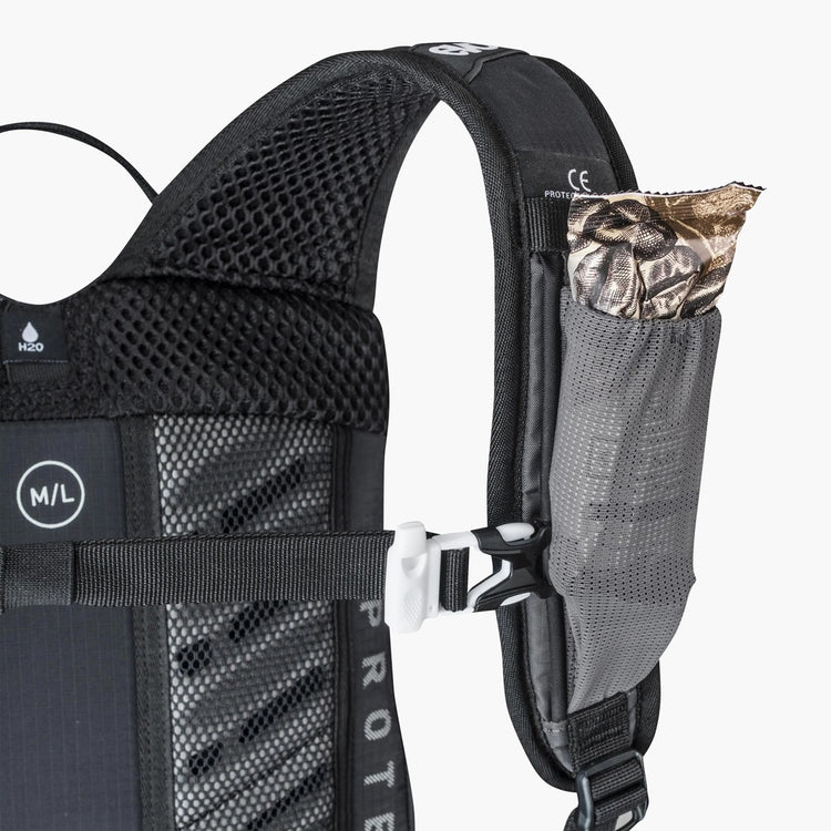 evoc FR Lite Race Protector Backpack grey