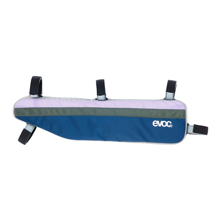 evoc Frame Bag grey/blue/purple