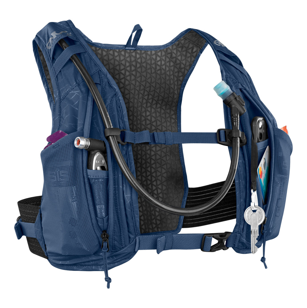 evoc Hydro Pro 3 (1.5L Bladder) Hydration Bike Pack denim