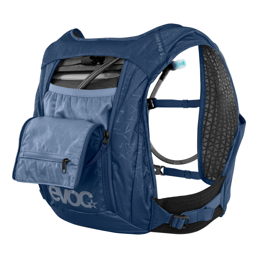 evoc Hydro Pro 3 (1.5L Bladder) Hydration Bike Pack denim
