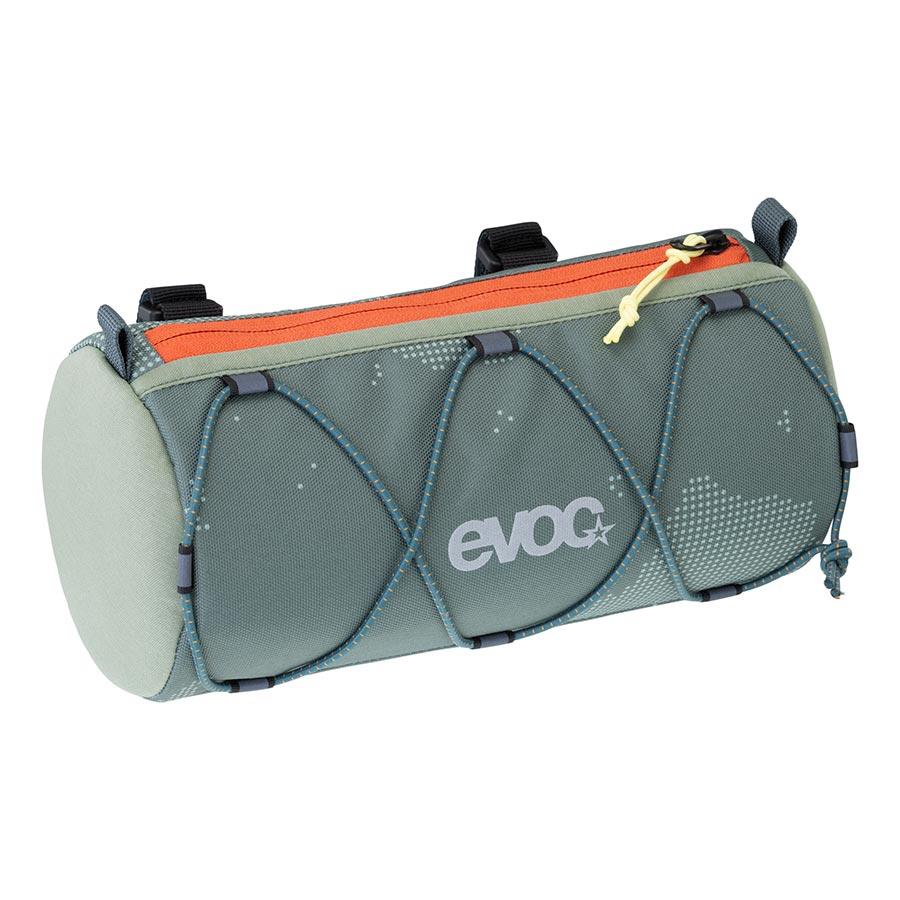 evoc Roll Handlebar Bag gaudy grey orange green