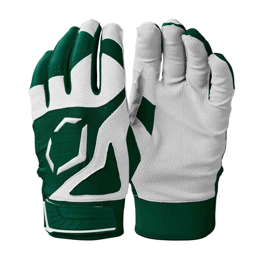 Evoshield Senior EVO SRZ-1 Batting Gloves Dark Green