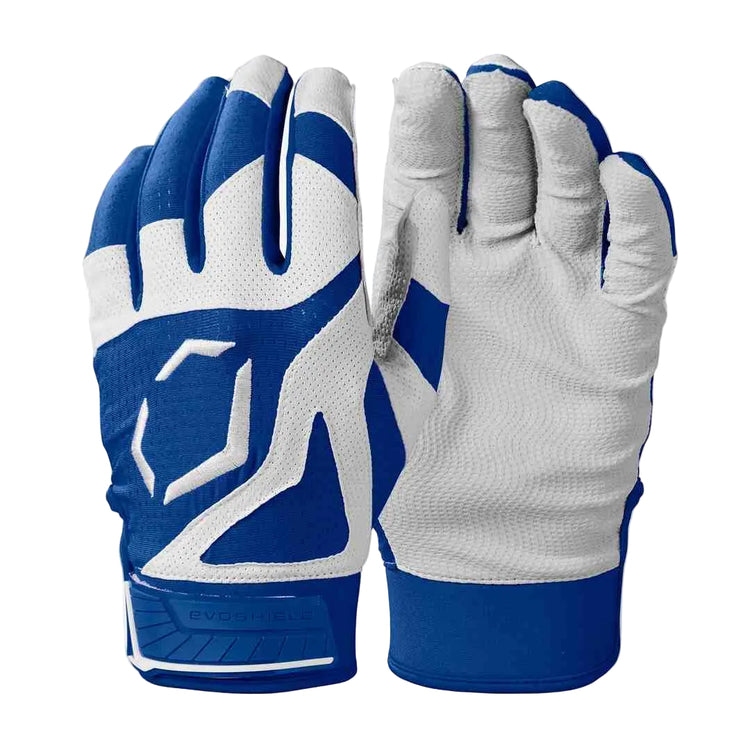 Evoshield Senior EVO SRZ-1 Batting Gloves Royal