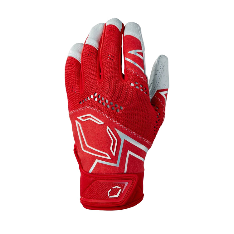 Evoshield Senior Pro-SRZ V2 Batting Gloves red