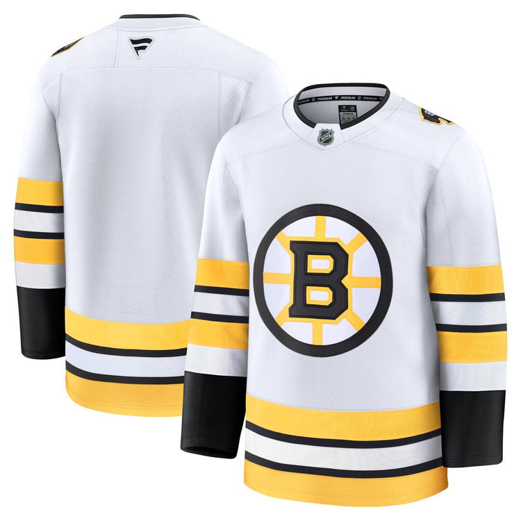Fanatics Men's NHL Boston Bruins Premium Away Jersey white