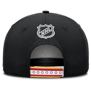 Fanatics Men's NHL Chicago Blackhawks 2025 Adjustable Draft Hat black