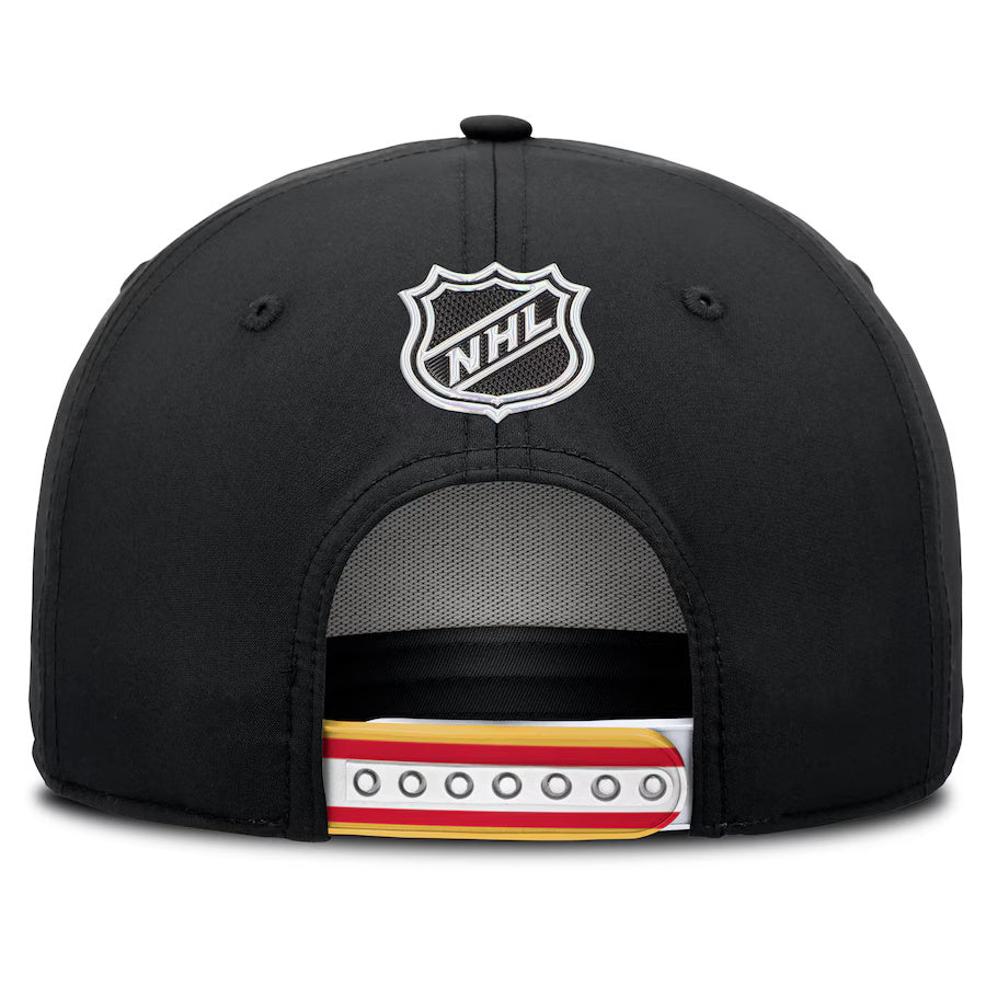 Fanatics Men's NHL Chicago Blackhawks 2025 Adjustable Draft Hat black