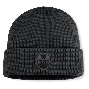 Fanatics Men's NHL Edmonton Oilers 2025 Fishermans Beanie Black