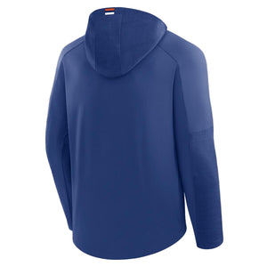 Fanatics Men's NHL Edmonton Oilers 2025 Penalty Shot Lightweight Poly Hoodie blue