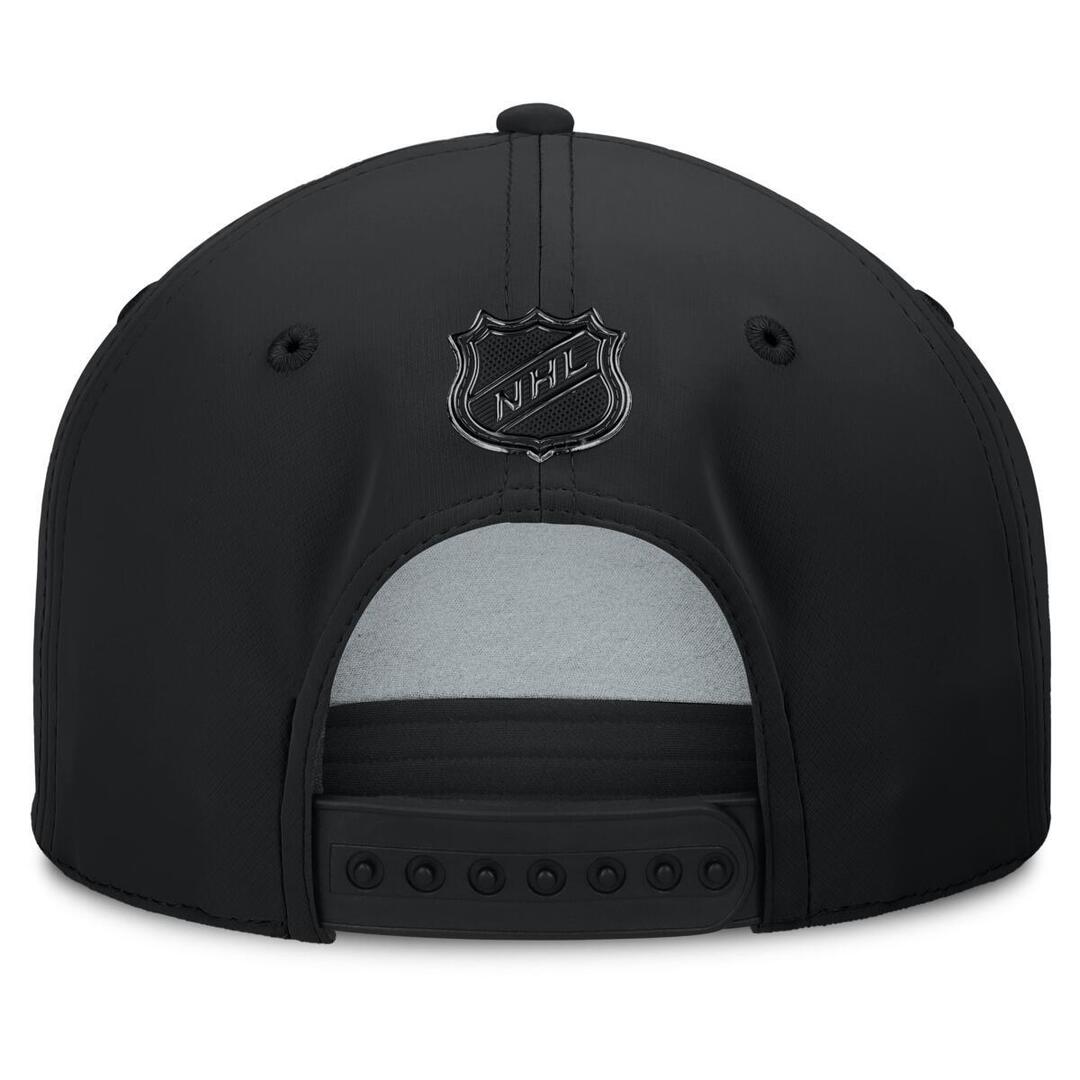 Fanatics Men's NHL Edmonton Oilers 2025 Road 5 Panel Hat Black