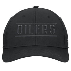 Fanatics Men's NHL Edmonton Oilers 2025 Ruck Up Midcrown Flex Hat black