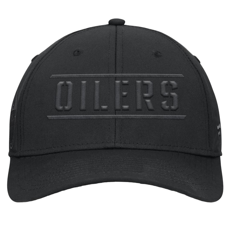 Fanatics Men's NHL Edmonton Oilers 2025 Ruck Up Midcrown Flex Hat black