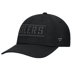 Fanatics Men's NHL Edmonton Oilers 2025 Ruck Up Midcrown Flex Hat black