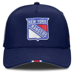 Fanatics Men's NHL New York Rangers 2025 Adjustable Draft Hat Navy blue