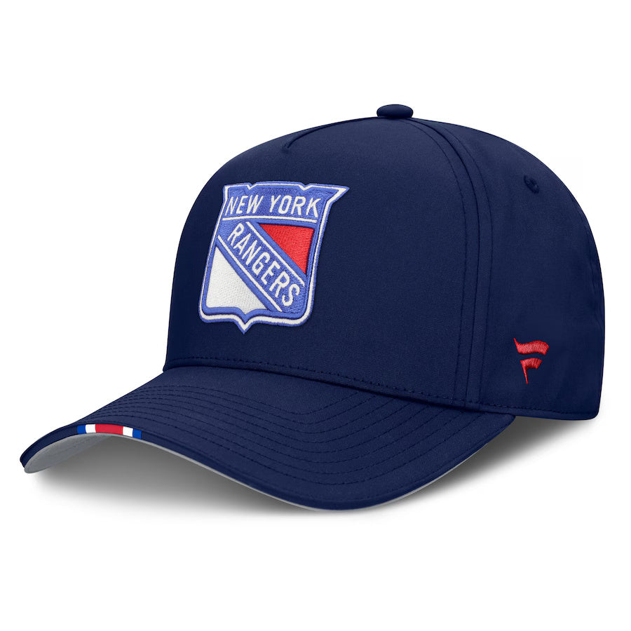 Fanatics Men's NHL New York Rangers 2025 Adjustable Draft Hat Navy blue