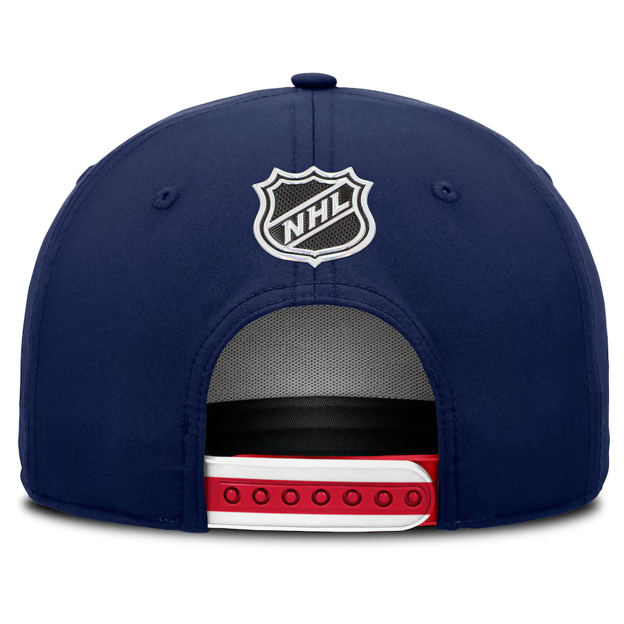 Fanatics Men's NHL New York Rangers 2025 Adjustable Draft Hat Navy blue