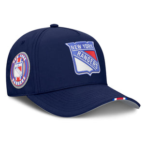 Fanatics Men's NHL New York Rangers 2025 Adjustable Draft Hat Navy blue