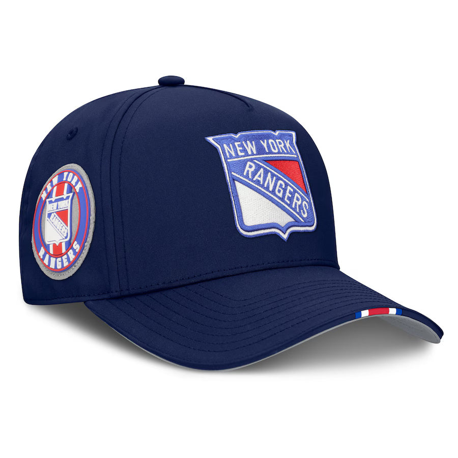 Fanatics Men's NHL New York Rangers 2025 Adjustable Draft Hat Navy blue