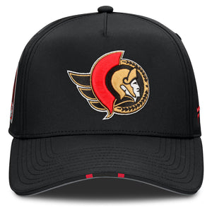 Fanatics Men's NHL Ottawa Senators 2025 Adjustable Draft Hat Black