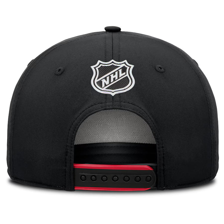 Fanatics Men's NHL Ottawa Senators 2025 Adjustable Draft Hat Black