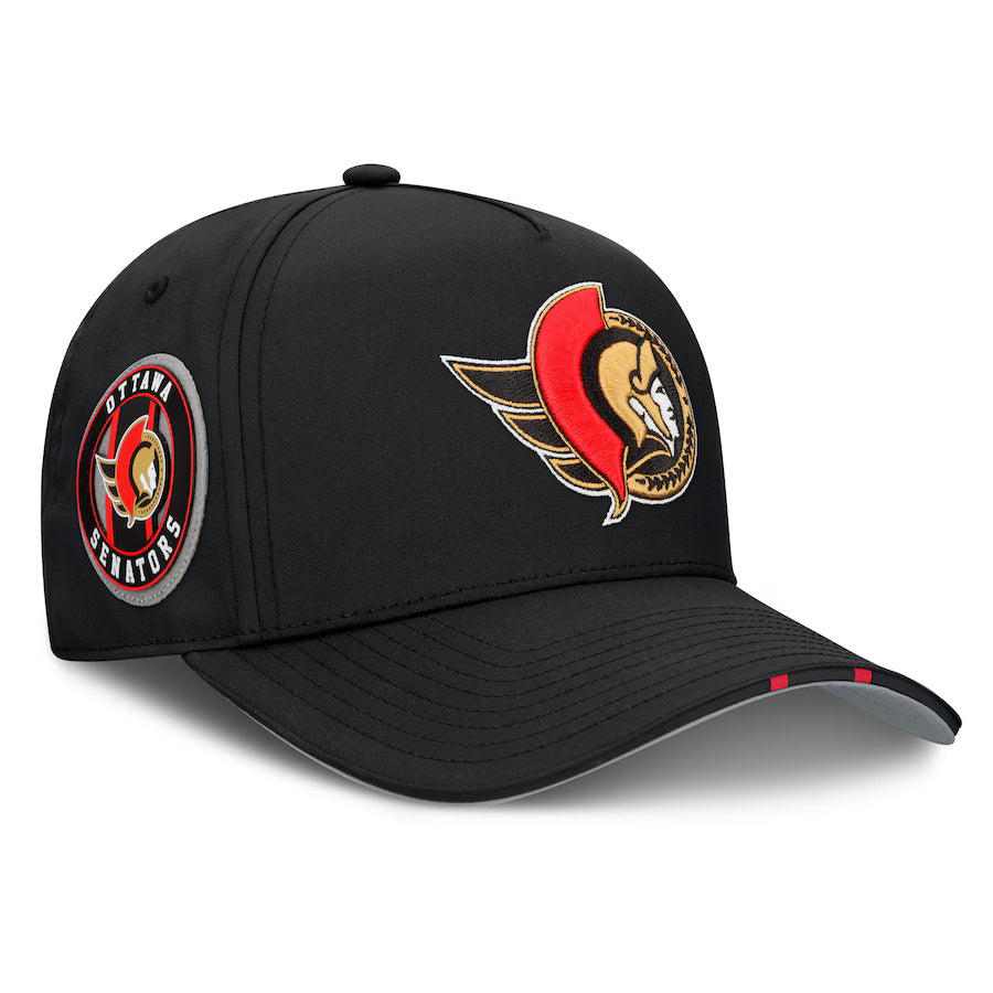 Fanatics Men's NHL Ottawa Senators 2025 Adjustable Draft Hat Black